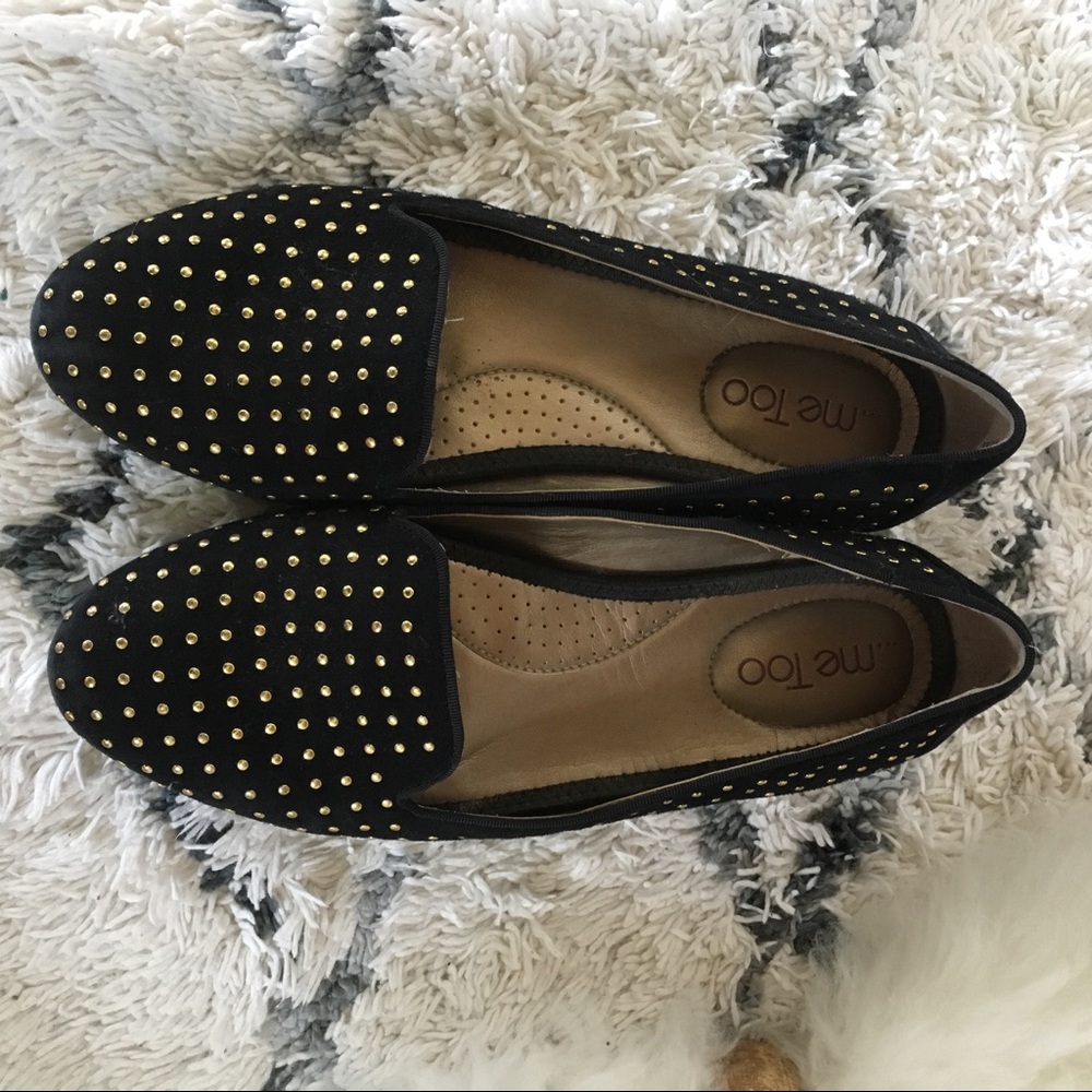 Studded loafers